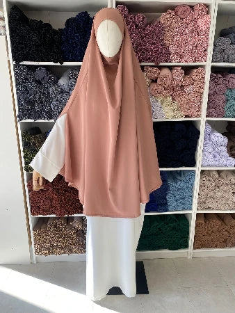 Khimar cape en soie de Médine