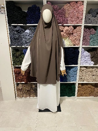 Khimar cape en soie de Médine