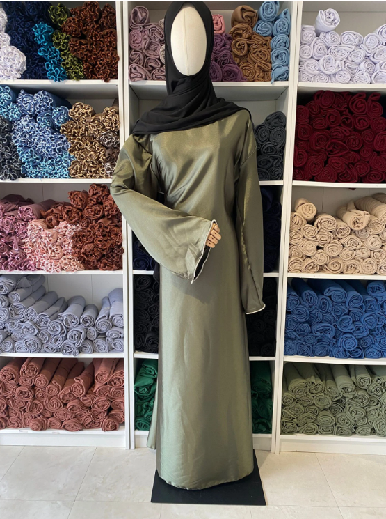 Abaya satiné