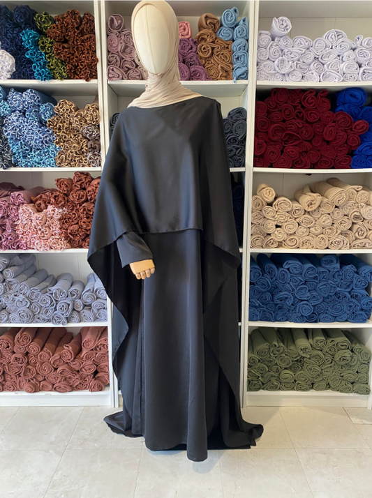 Abaya en satin